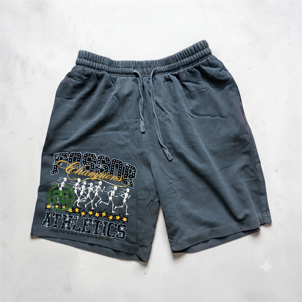 Fossor Athletics Vintage Wash Cotton Shorts