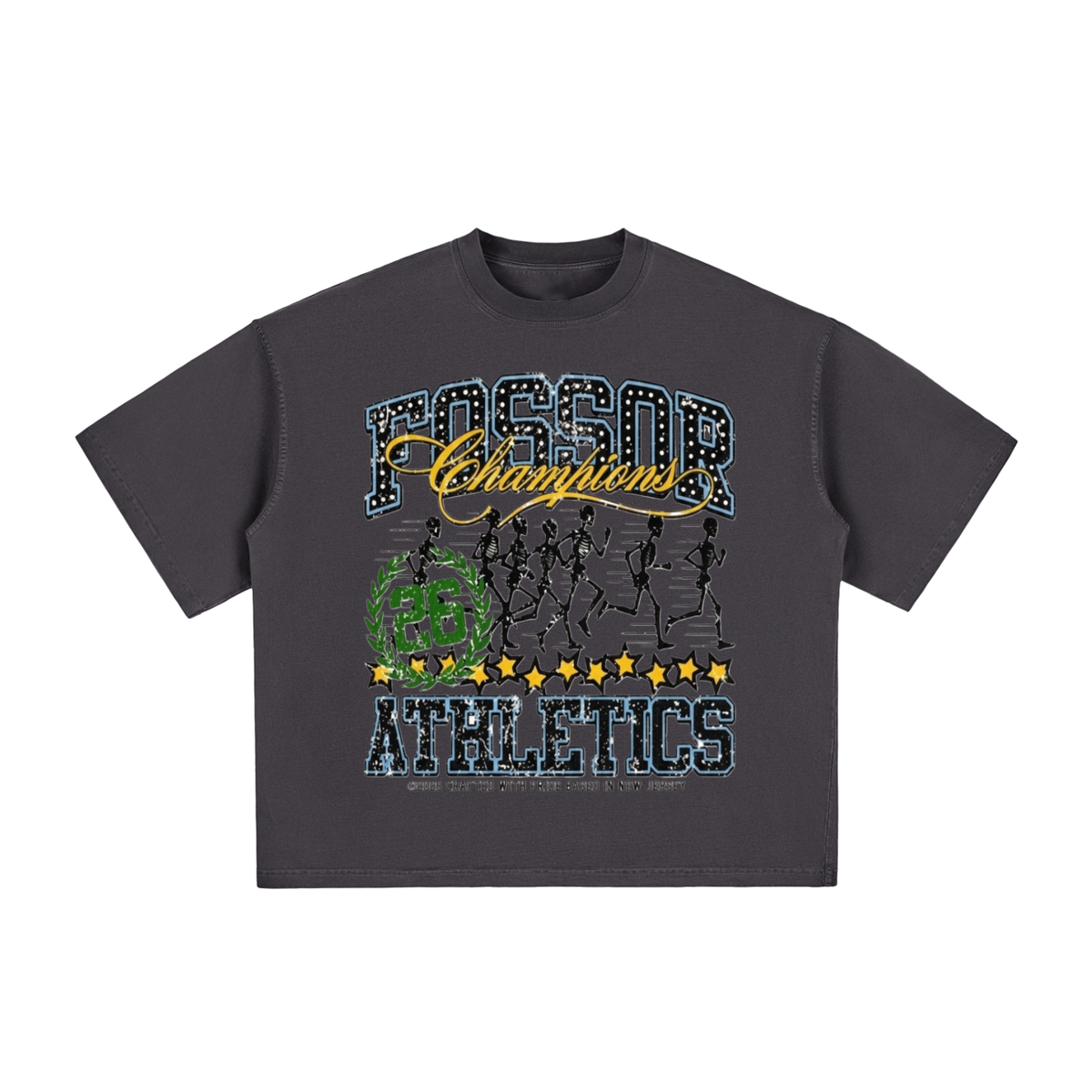 Fossor Athletics Vintage Washed Boxy T-Shirt