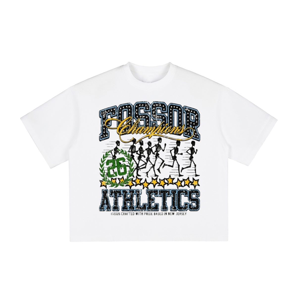 Fossor Athletics Vintage Washed Boxy T-Shirt