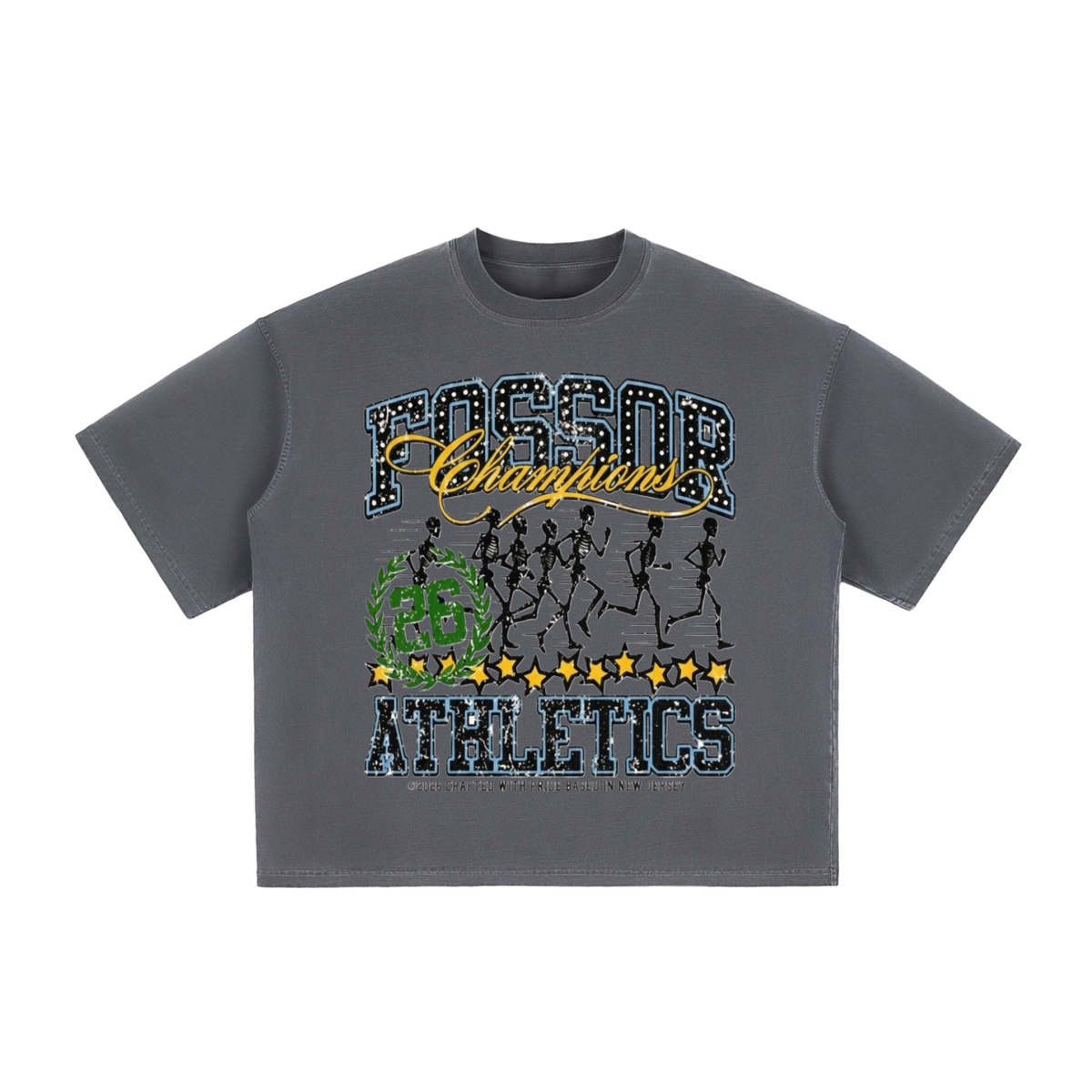 Fossor Athletics Vintage Washed Boxy T-Shirt